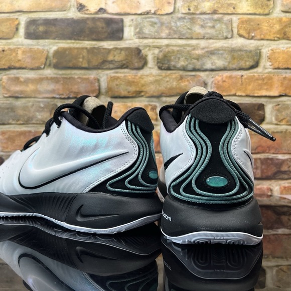 Nike LeBron 21 Conchiolin White Black James Mens 12 Basketball Retro HF5841-100 - Picture 7 of 14